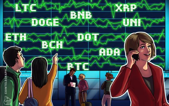 Price analysis 6/14: BTC, ETH, BNB, ADA, DOGE, XRP, DOT, UNI, LTC, BCH