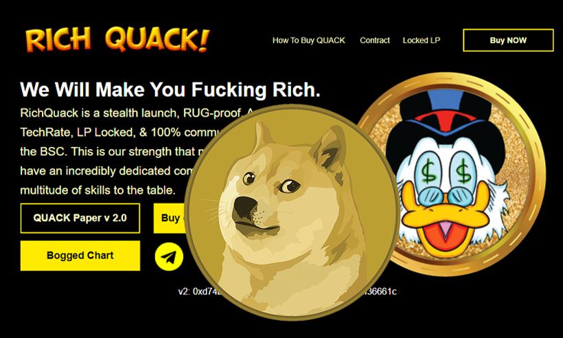 RichQuack — Rising Competitor for Dogecoin