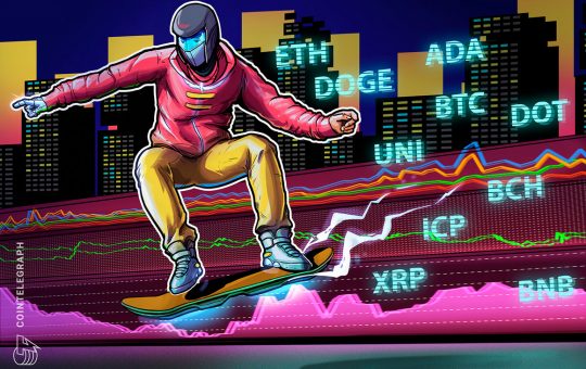 Price analysis 5/28: BTC, ETH, BNB, ADA, DOGE, XRP, DOT, ICP, UNI, BCH