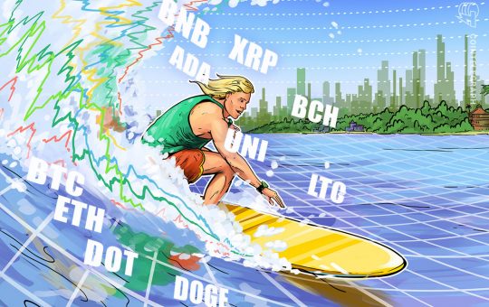 Price analysis 7/14: BTC, ETH, BNB, ADA, XRP, DOGE, DOT, UNI, BCH, LTC