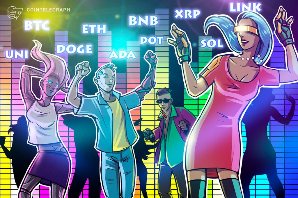 Price analysis 8/11: BTC, ETH, BNB, ADA, XRP, DOGE, DOT, UNI, LINK, SOL