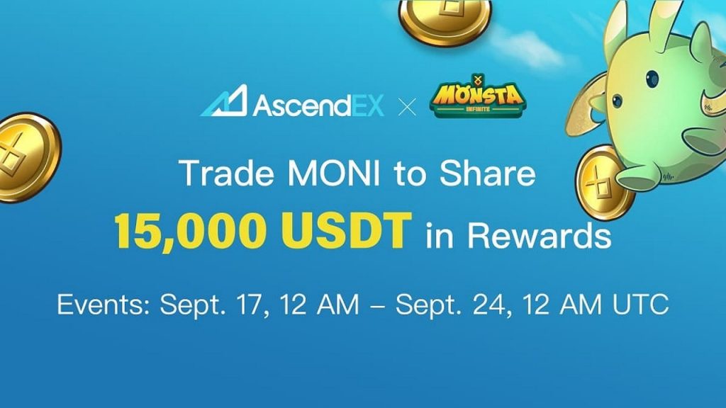 Monsta Infinite Lists on AscendEX – Press release Bitcoin News