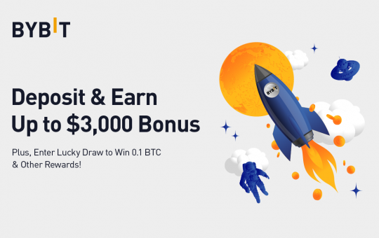 Bybit Is Now Offering 3% Bonuses on Deposits