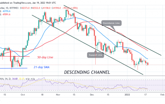 Bitcoin (BTC) Price Prediction: BTC/USD in a Narrow Range, Risks Further Decline below $41k