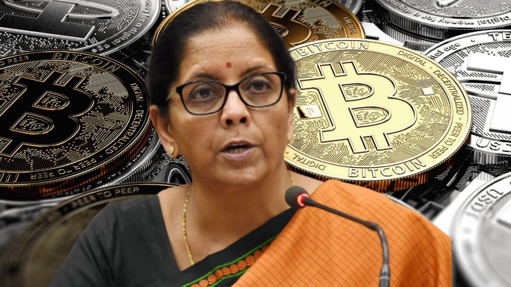 India Won't Legalize or Ban Crypto at This Stage, Finance Minister Confirms