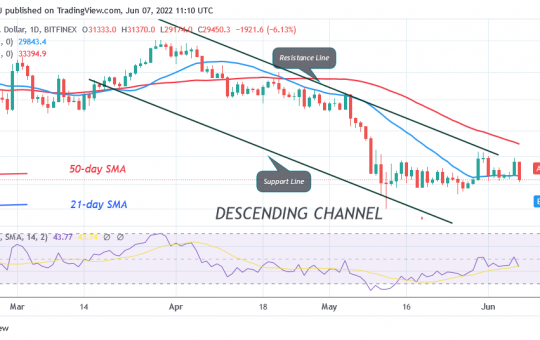 Bitcoin Price Prediction for Today June 7: BTC Price Retraces above $29K