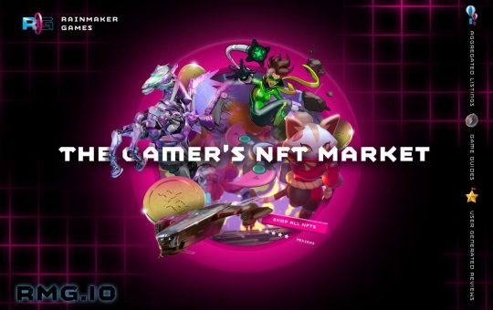 Rainmaker Games Announces the First Cross-Chain, GameFi-Exclusive NFT Marketplace