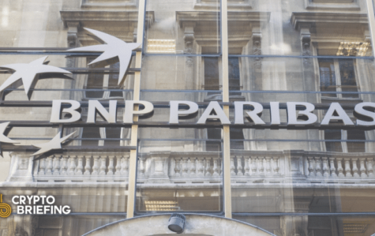 BNP Paribas Looking Into Crypto Custody Services