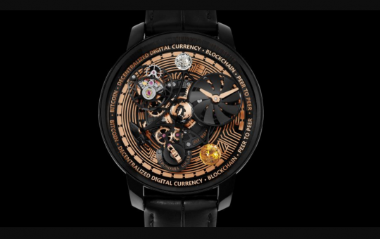 Astronomia: Bitcoin-Inspired Watch Goes on Sale for $396,577