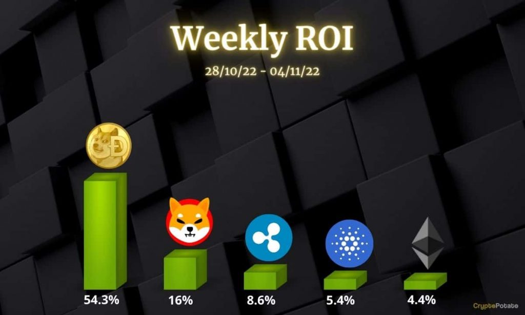 ETH, XRP, ADA, DOGE, and SHIB