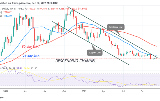 Bitcoin Price Prediction for Today, December 8: BTC Price Returns to the $17.2K Barrier