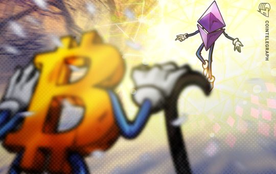 Ethereum faces 6-month lows versus Bitcoin — Will ETH price rebound?