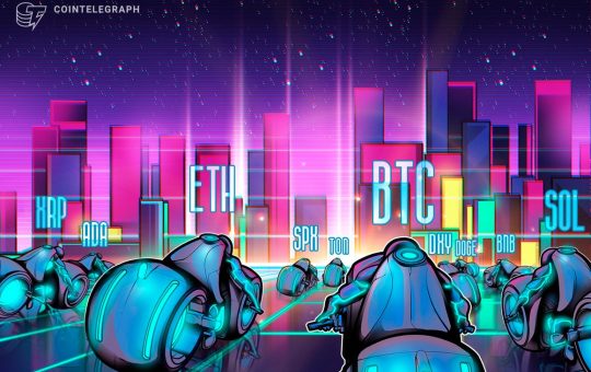 Price analysis 9/4: SPX, DXY, BTC, ETH, BNB, XRP, ADA, DOGE, SOL, TON