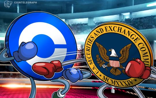 SEC faces accusations of contradiction in Coinbase rulemaking dispute