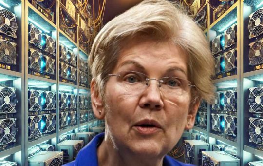 Senator Warren Calls for Tougher Regulations to Combat National Security Risks From Foreign Crypto Mines