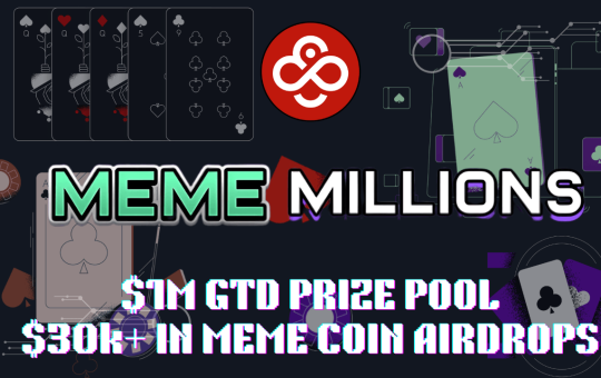 Crypto Poker Site CoinPoker To Give Away $30k In Meme Coins, Host $1M ‘Meme Millions’ Tournament Series